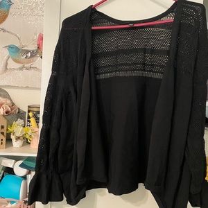 Adorable sweater like cover up